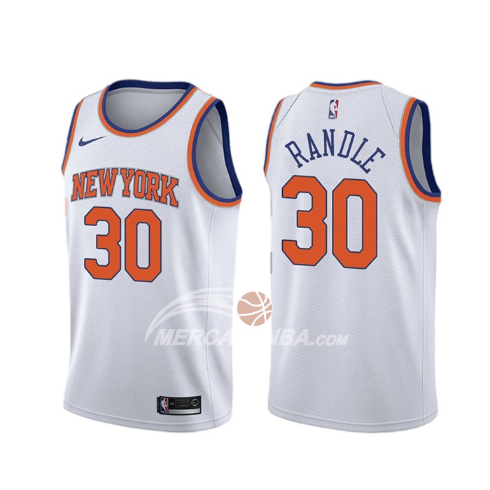 Maglia New York Knicks Julius Randle Association Bianco